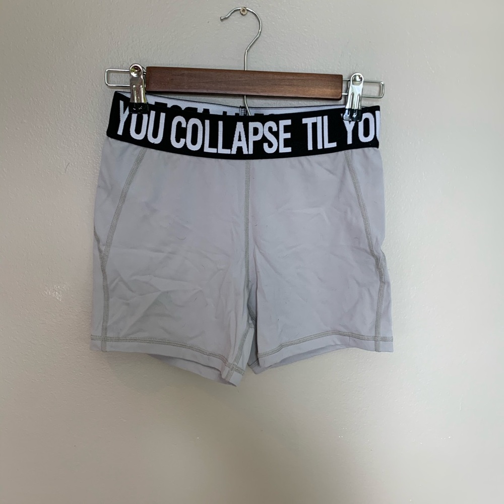 Til You Collapse Logo Shorts